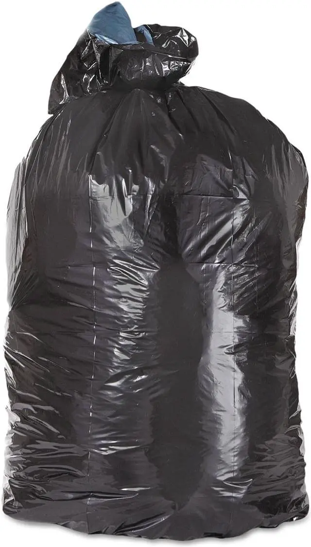 Main image of Low-Density Can Liners 45 gal 1.60 mil 23" x 46" Black 100/Carton 100486