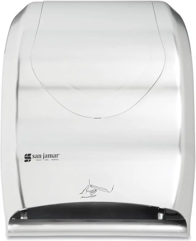Alt view image 2 of 12 - San Jamar - T1470SS - Smart System with iQ Sensor Towel Dispenser, 16 1/2 x 9 3/4 x 12, Silver
