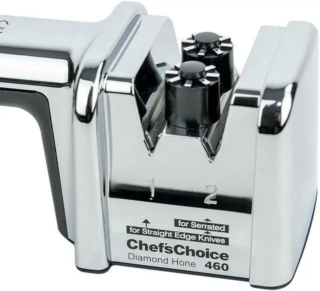 Alt view image 10 of 11 - Chef'sChoice MultiEdge Diamond Hone Manual Sharpener - Chrome