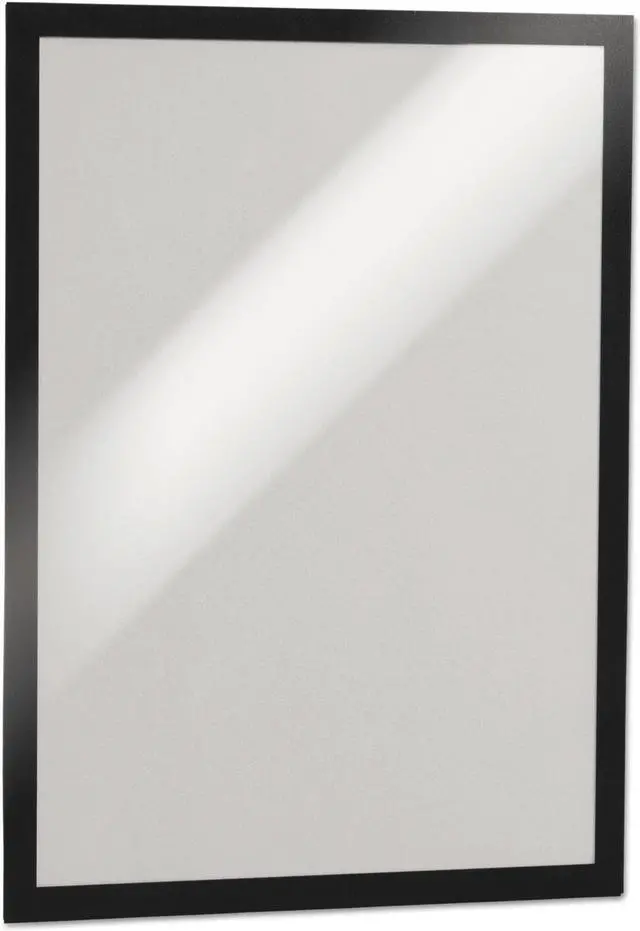Alt view image 13 of 20 - Durable Duraframe Sign Holder, 11 X 17, Black Frame, 2/Pack 476901