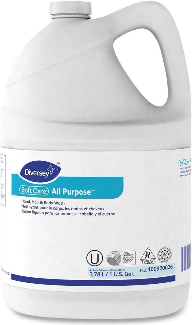 Alt view image 4 of 6 - Soft Care Fresh Lemon Tea,  Liquid,  Hand Soap,  1 gal.,  Jug,  Soft Care,  PK 4