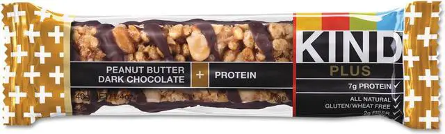 Alt view image 10 of 13 - KIND Plus Peanut Butter Dark Chocolate + Proteins - Box of 12 Bars by Kind