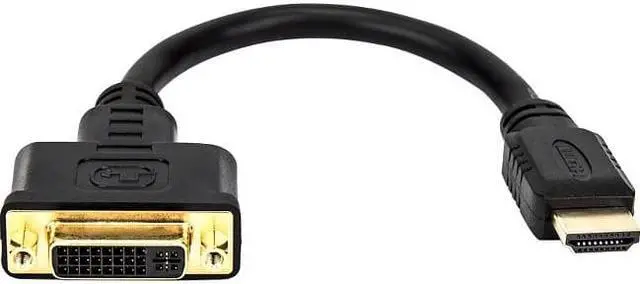 Alt view image 7 of 7 - Rocstor 8In Hdmi To Dvi-D Video Cable Adapter -