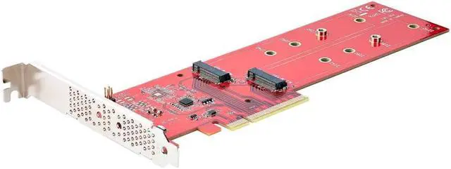 Main image of StarTech Dual M.2 PCIe SSD Adapter Card DUALM2PCIECARDB