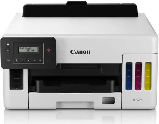 Alt view image 7 of 20 - Canon MAXIFY GX5020 Wireless MegaTank Small Office Inkjet Printer #5550C002