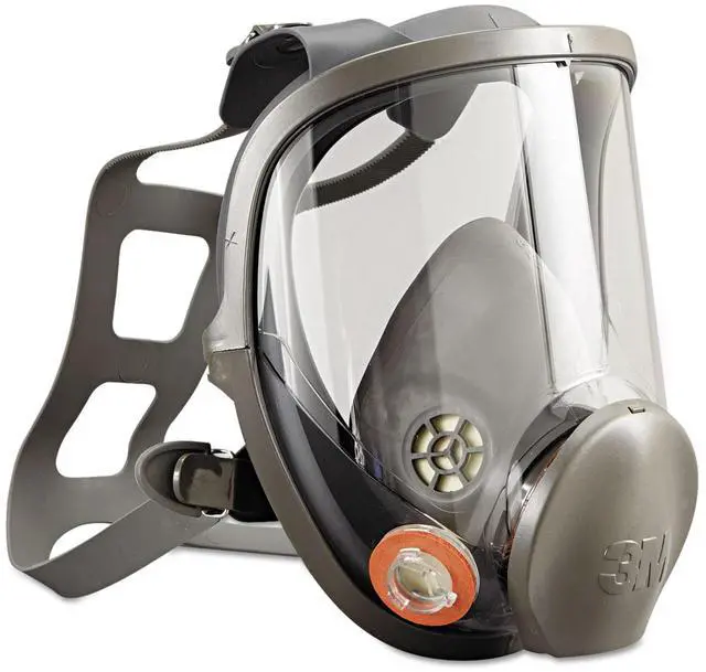 Alt view image 4 of 18 - 3M Full Facepiece Respirator 6000 Series Reusable 6900