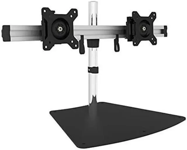 Alt view image 6 of 15 - Siig Easy-Adjust Dual Monitor Desk Stand - 13" To 27"