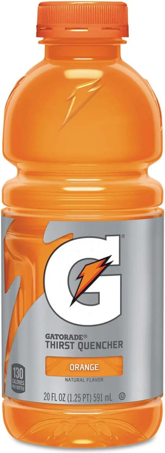 Alt view image 7 of 7 - 20Oz. Orange Wide Mouthbottle