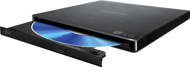 Alt view image 4 of 5 - LG Electronics BP60NB10 6X USB 2.0 Ultra Slim Portable Blu-ray/DVD Writer External Drive w/ M-DISC Support,