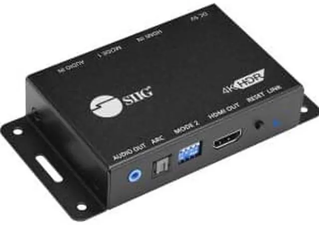 Alt view image 11 of 14 - Siig Hdmi 2.0 Audio Extractor/Embedder