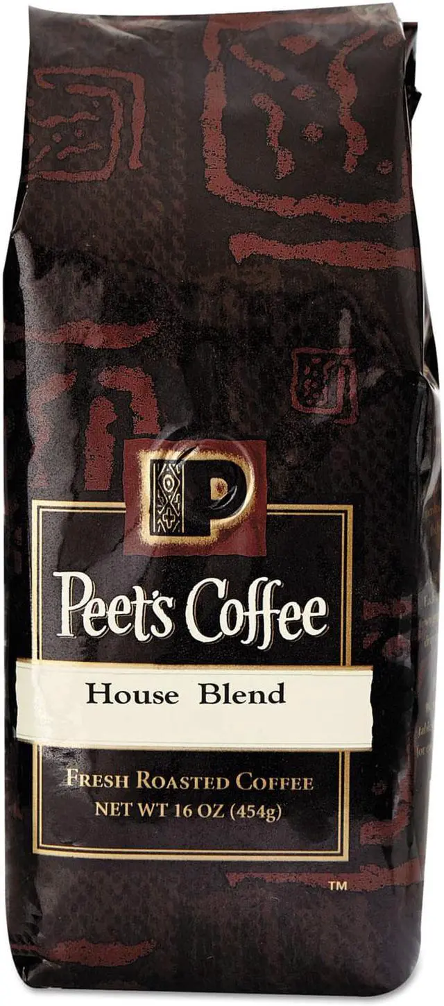 Alt view image 4 of 4 - Peet's Coffee & Tea Bulk Coffee House Blend Ground 1 lb Bag 501619