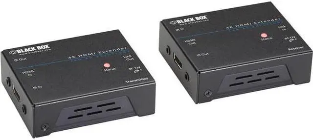 Alt view image 8 of 8 - Black Box 4K HDMI IR Extender 70M