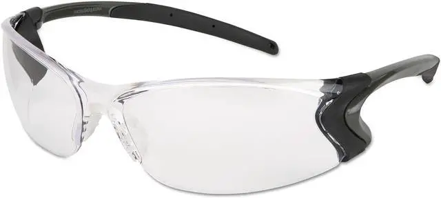 Alt view image 5 of 11 - Mcr Safety Backdraft® Scratch-Resistant Safety Glasses , Clear Lens Color