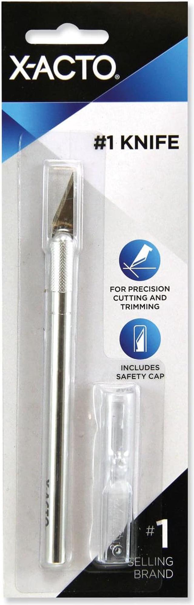 X-Acto No. 1 Z-Series Precision Utility Knife w/Replaceable Steel Blade  Safety Cap XZ3601