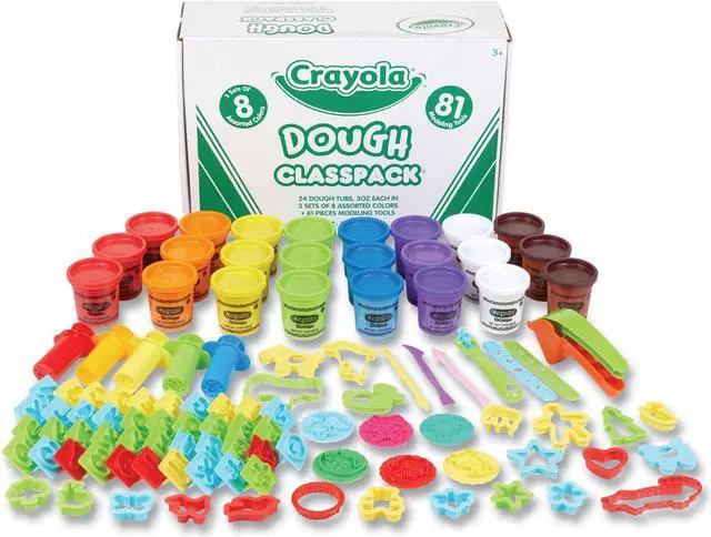 Alt view image 3 of 6 - CRAYOLA CLASSPACK DOUGH WITH CLAY TOOLS