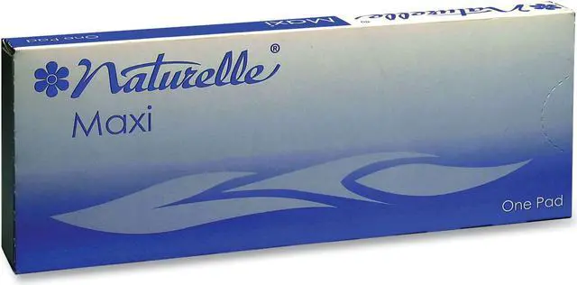 Main image of Naturelle Maxi Pads #8 Ultra Thin 250 Individually Wrapped/Carton 25131073