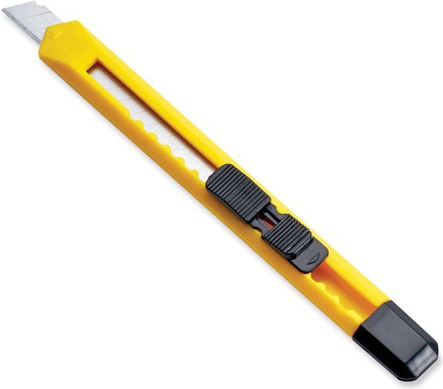 Alt view image 2 of 2 - Quick Point Utility Knife 9 mm Blade Yellow/Black 10131P