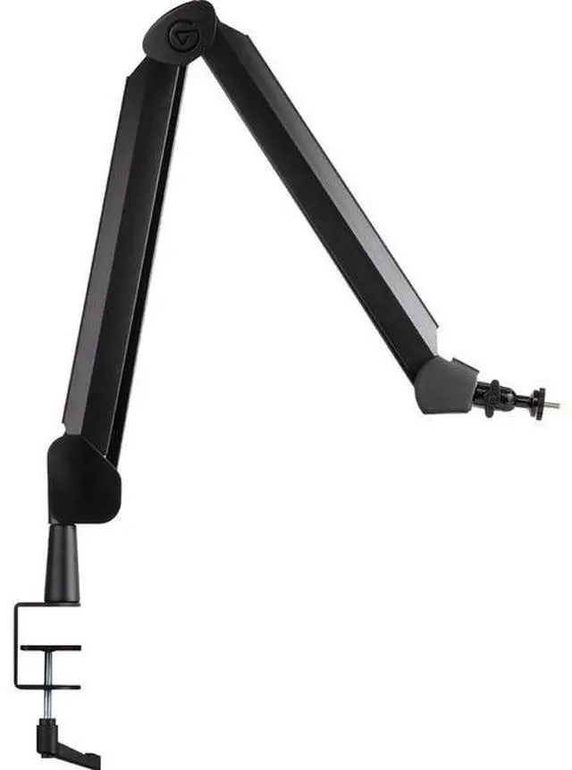 Alt view image 15 of 15 - Elgato Wave Mic Arm – Swivel Suspension Boom, Hidden Cable Channels, Versatile Desk clamp, counterweight, 1/4“-3/8“-5/8“ mic mounts, Studio, Broadcast, Streaming, Work from Home, Professional mic arm