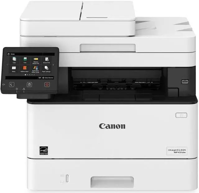 Alt view image 10 of 10 - Canon imageCLASS MF451dw All-In-One Wireless Duplex Monochrome Laser Printer