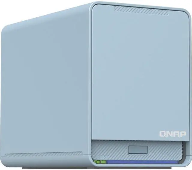 Alt view image 5 of 5 - QNAP QMiroplus-201W-US Next-Generation Tri-Band Wi-Fi Mesh AC2200 2.5GbE NAS and SD-WAN Router