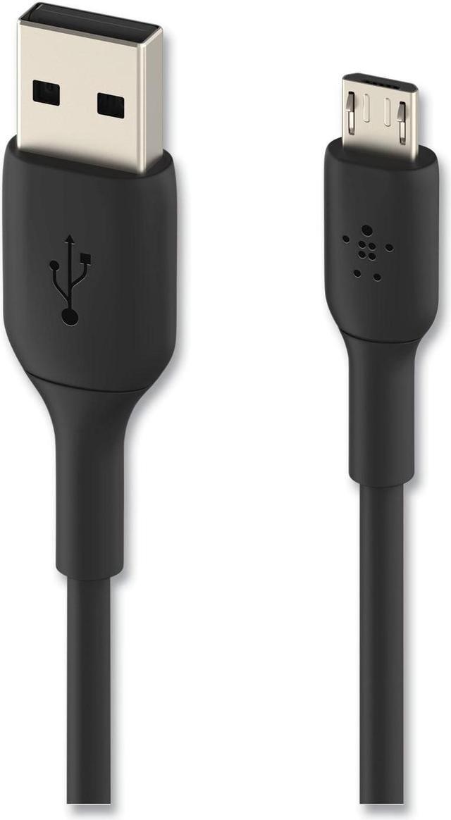 Alt view image 17 of 18 - MICRO-USB TO USB-A CABLE 1M BLK