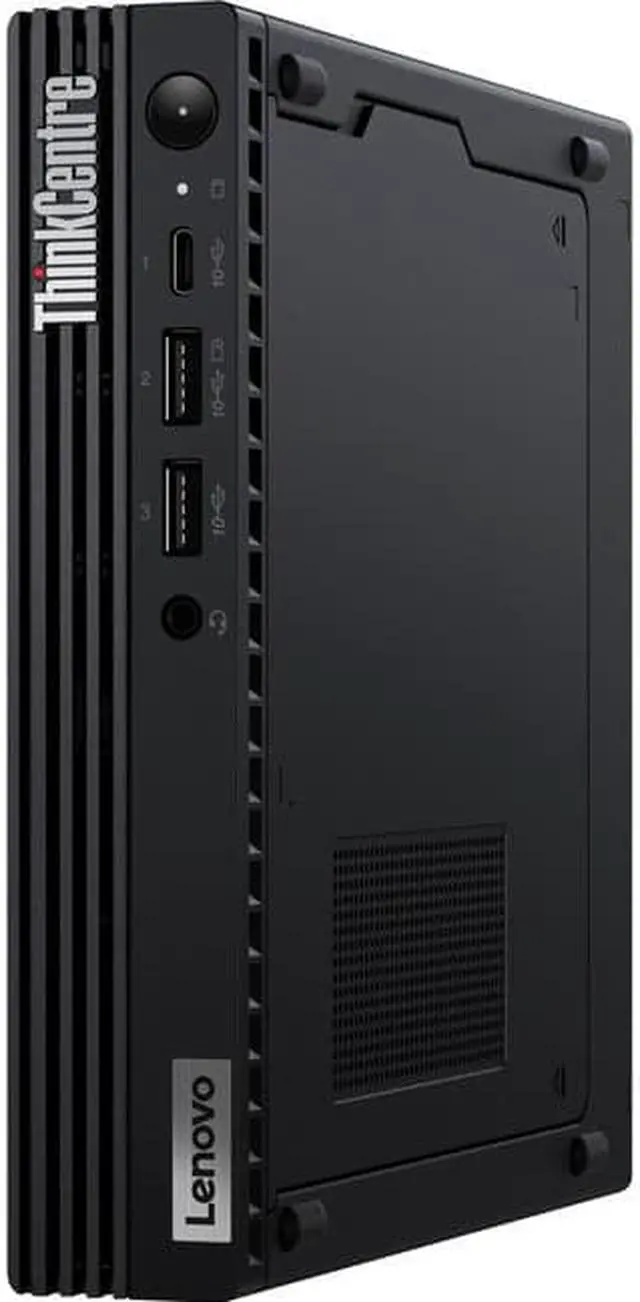 Alt view image 3 of 12 - Lenovo ThinkCentre M90q Gen 3 11U5005JUS Desktop Computer - Intel Core i5 12th Gen i5-12500 Hexa-core (6 Core) 3 GHz - 8 GB RAM DDR5 SDRAM - 256 GB M.2 PCI Express NVMe 4.0 x4 SSD - Tiny - Black - Int