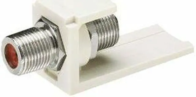 Alt view image 4 of 5 - PANDUIT CMFWH Mini-Com F-Type Coupler,White