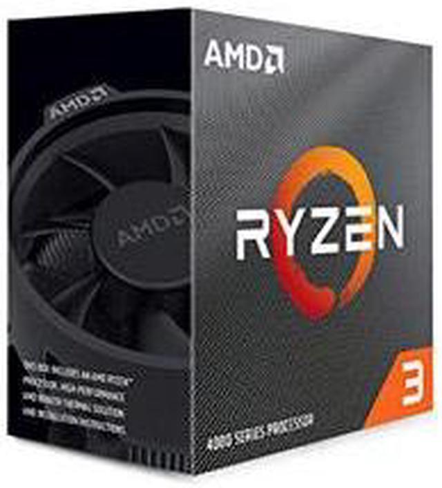 Alt view image 8 of 10 - AMD Ryzen 3 4100 - Ryzen 3 4000 Series Renoir (Zen 2) Quad-Core 3.8 GHz Socket AM4 65W None Integrated Graphics Desktop CPU Processor - 100-100000510BOX