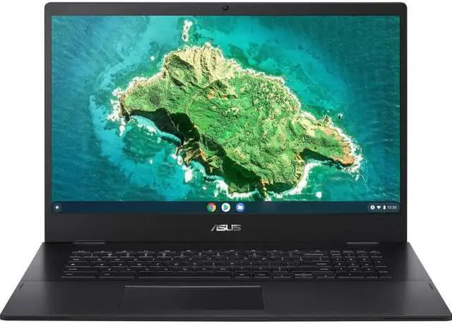 Alt view image 6 of 7 - ASUS 17.3" FHD Chromebook, Intel Celeron, 4GB RAM, 64GB eMMC, Chrome OS, Grey, CX1700CKA-WS44F-M Laptop Notebook