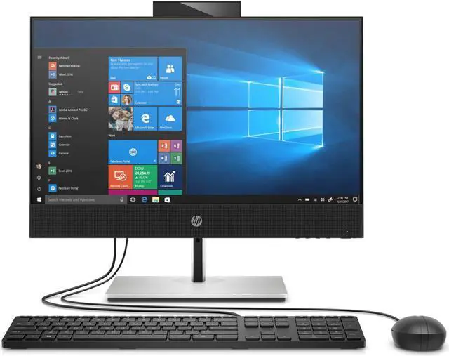 Alt view image 6 of 8 - HP ProOne 600 G6 All-in-One Computer - Intel Core i5 10th Gen i5-10500 Hexa-core (6 Core) 3.10 GHz - 8 GB RAM DDR4 SDRAM - 256 GB M.2 PCI Express NVMe 3.0 SSD - 21.5" Full HD 1920 x 1080 - Deskto