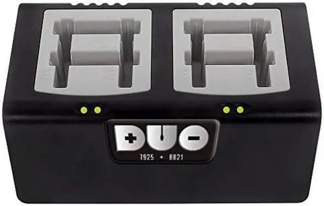 Alt view image 7 of 8 - Duo 4-bay Battery Charger compatible with Cisco 8821 and 7925 batteries. Power Supply included