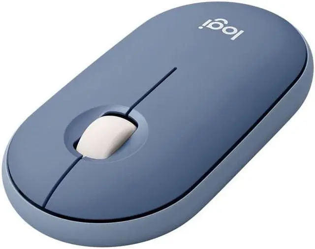 Alt view image 11 of 11 - Logitech Pebble M350 - Optical - Wireless - Bluetooth - Blueberry - 1000 dpi - Scroll Wheel - 3 Button(s)