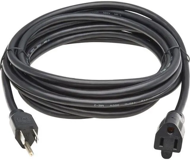 Main image of Tripp Lite 25ft Power Extension Cord NEMA 5-15P to NEMA 5-15R Black P02202513A
