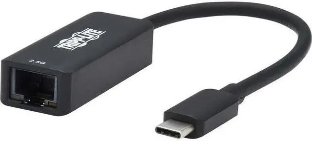 Alt view image 2 of 10 - Tripp Lite USB-C to RJ45 Gigabit Ethernet Network Adapter (M/F) - USB 3.2 Gen 1, 2.5 Gbps Ethernet - Gigabit Ethernet Adapter USB 3.2 (Gen 1) Type C - 320 MB/s Data Transfer Rate - 1 Port(s) - 1 - Twi