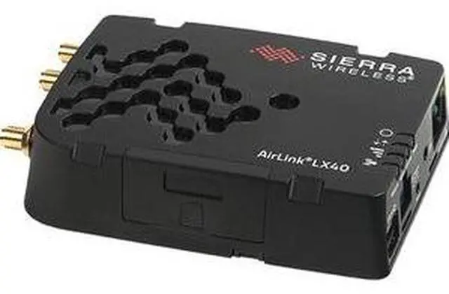 Main image of Sierra Wireless AirLink LX40 Cellular, Ethernet Modem/Wireless Router - 4G - 1x Network Port - USB - PoE Ports - Gigabit Ethernet - VPN Supported - DIN Rail Mountable 1104579