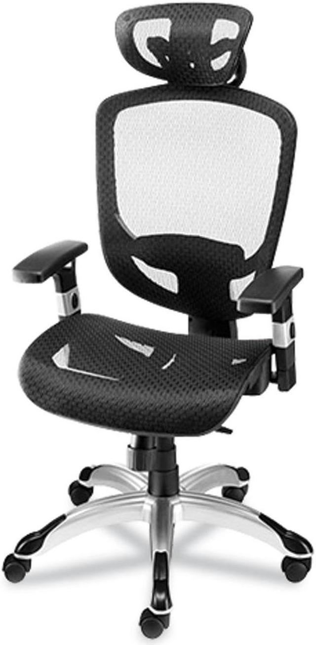 Union & Scale™ FlexFit™ Hyken Ergonomic Mesh Swivel Task Chair, Black  (UN59460)