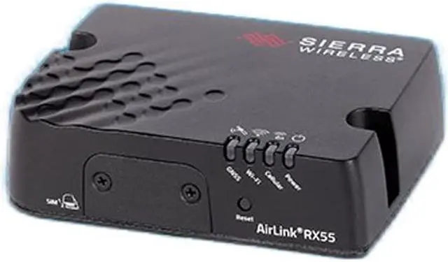 Alt view image 3 of 6 - Sierra Wireless AirLink RX55 4G LTE-A PRO (CAT 7) Rugged Industrial Router - No Wi-Fi - FirstNet Ready