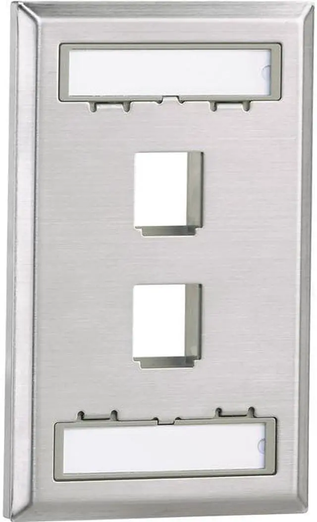 Alt view image 2 of 2 - Panduit NKF2S Faceplate