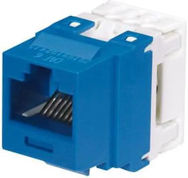 Alt view image 6 of 7 - Panduit NetKey NK688MBU Cat.6 Connector Adapter