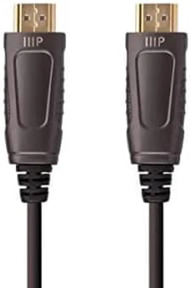 Alt view image 5 of 8 - Monoprice 8K Certified Ultra High Speed Active HDMI Cable - 10 Meters (32 Feet) HDMI 2.1, AOC, for PlayStation 5, Xbox Series X, Xbox Series S - SlimRun AV Series