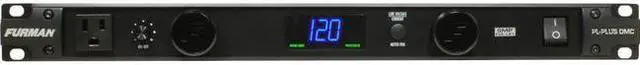 Alt view image 13 of 15 - Furman PL-Plus DMC 15-Amp Power Conditioner w/ Voltmeter & Ammeter
