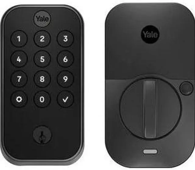 Alt view image 3 of 7 - Yale Assure Lock 2 Keypad with Wi-Fi in Black Suede