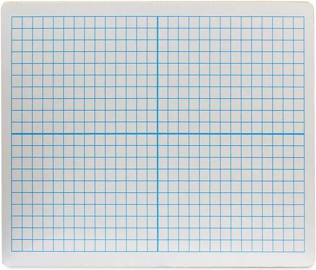 Alt view image 6 of 6 - Flipside X Y Axis Dry Erase Boards 12/Pack 11200