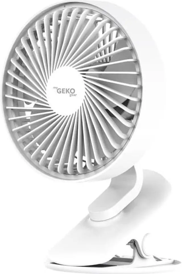 Alt view image 15 of 16 - myGEKOgear Cyclone Fan Wireless Clip Fan with LED Light
