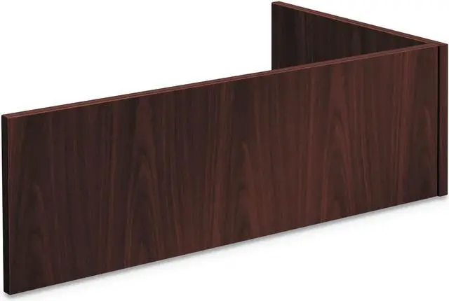 Alt view image 3 of 3 - HON Stack-on Reception f/Return 42-1/4"x24"x13" Mahogany LMRECPRETN