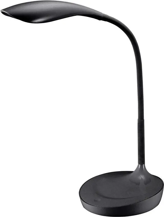 Alt view image 5 of 9 - bostitch office ktvled1502blk gooseneck led desk lamp with usb charging port, dimmable, black