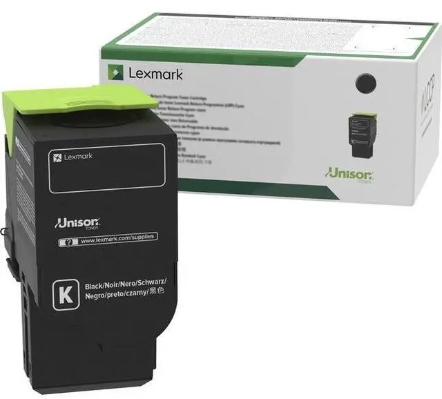 Alt view image 9 of 12 - Lexmark 78C10K0 Return Program Toner Cartridge - Black