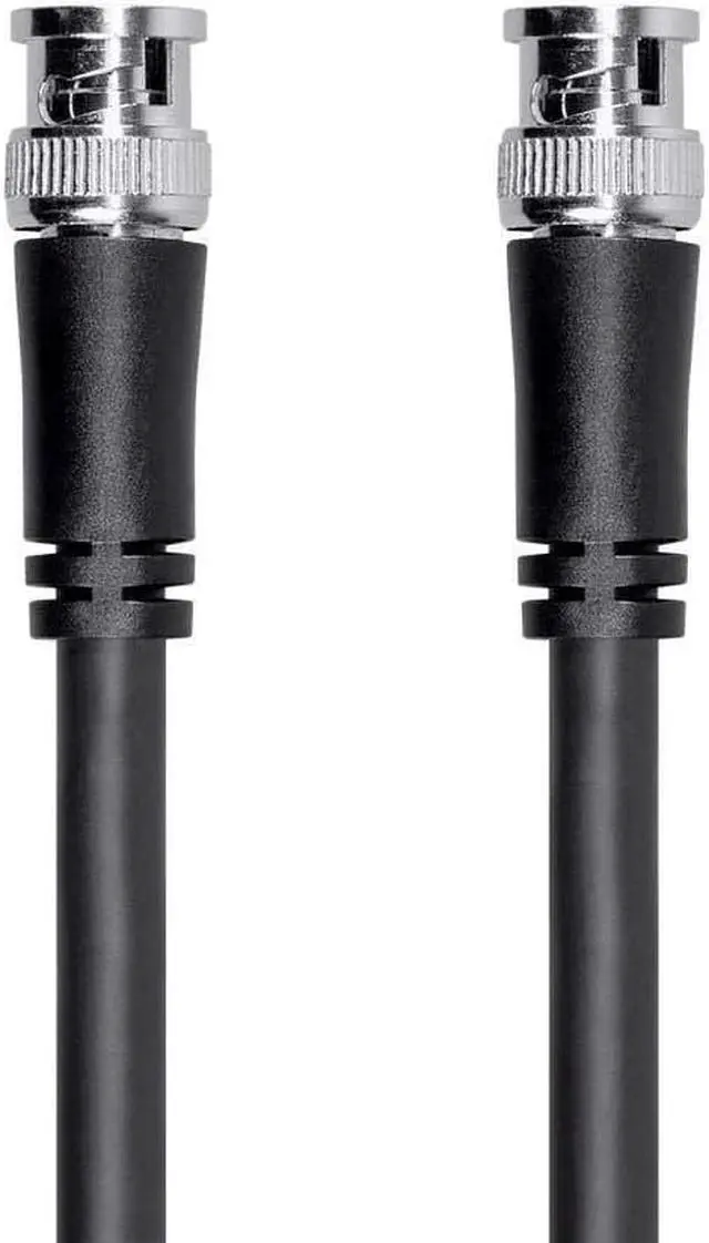 Alt view image 5 of 6 - Monoprice SDI BNC Cable - 3 Feet - Black, 12Gbps, 16 AWG, Dual Copper, Aluminum Shielding, For Transmitting UHD-SDI Video Signals - Viper Series
