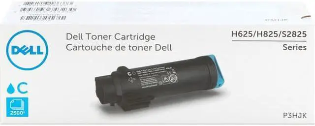 Alt view image 8 of 8 - DELL PRINTER ACCESSORIES P3HJK CYAN TONER CARTRIDGE 2.5K HICAP