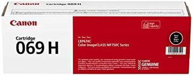 Alt view image 7 of 9 - Canon 069 H Black High Yield Toner Cartridge (5098C001) CNM5098C001